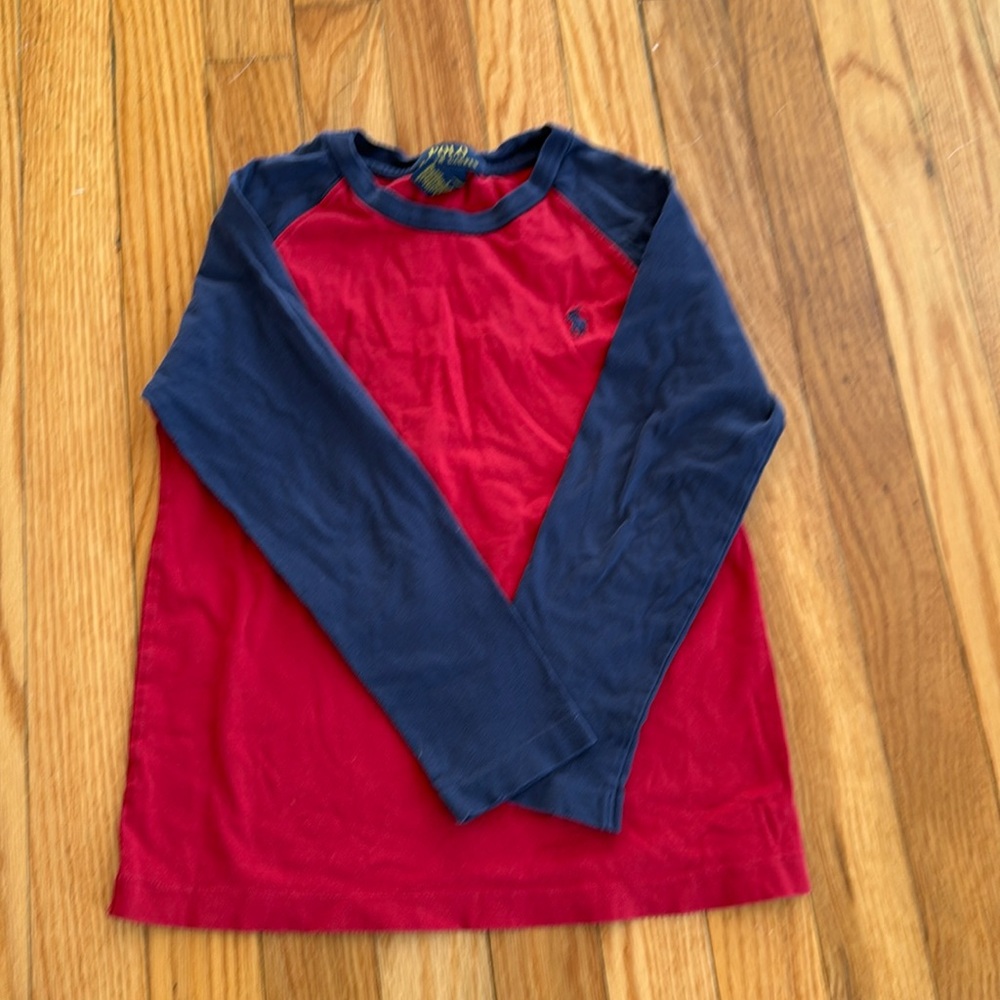 Ralph Lauren boys raglan shirt